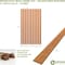Ekena Millwork 94H x 3/8T Adjustable Wood Slat Wall Panel Kit w/ 4W Slats, Cherry contains 11 Slats SWW55X94X0375CH - alternate 5